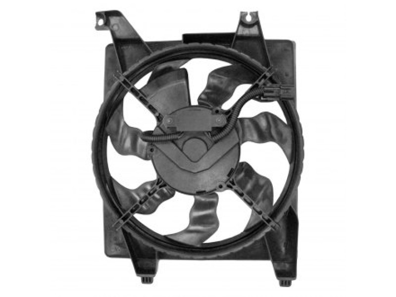 Дифузор і вентилятор кондиціонера Hyundai Accent 3 06-10 (Тайвань) 977301E000