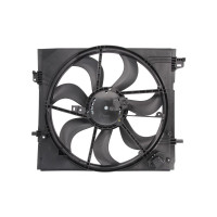 Дифузор і вентилятор Nissan Qashqai 2 14-, X-Trail T32 1.6D, Rogue Sport, Rogue (Китай) 214814BE0B 