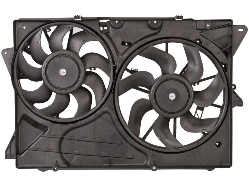 Дифузор з вентиляторами Ford Transit Connect, Tourneo 02-13 (Тайвань) 1451529, 7T168C607MB