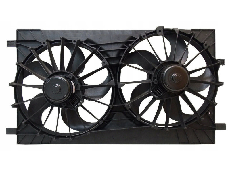 Дифузор з вентиляторами Jeep Compass 06-16, Patriot 07-17, Chrysler 200 11-14 (Тайвань) 68002661AA