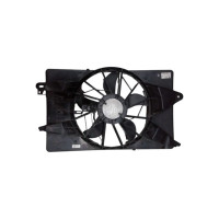 Дифузор з вентилятором Chrysler 200 14-16, Jeep Grand Cherokee 13-21 (Тайвань) 5 лопастей, 68197298AB