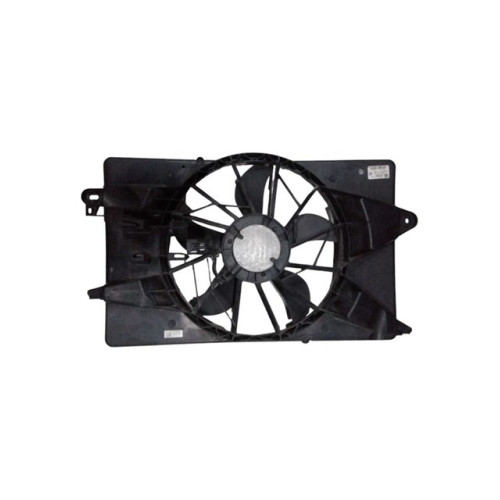 Дифузор з вентилятором Chrysler 200 14-16, Jeep Grand Cherokee 2013-2021 (Тайвань) 5 лопатей, 68197298AB