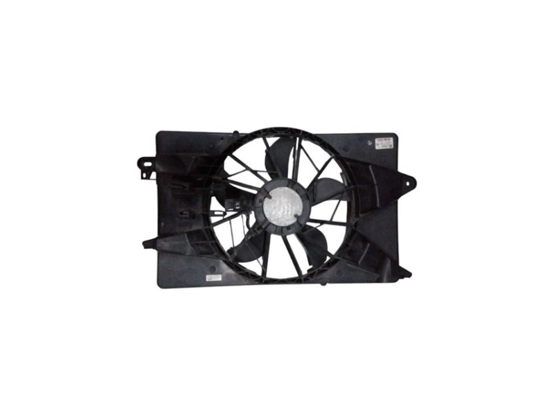 Дифузор з вентилятором Chrysler 200 14-16, Jeep Grand Cherokee 13-21 (Тайвань) 5 лопатей, 68197298AB