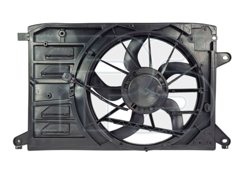 Дифузор з вентилятором Ford Fusion 12-19, 19-, Lincoln MKZ 13-20 (Тайвань)