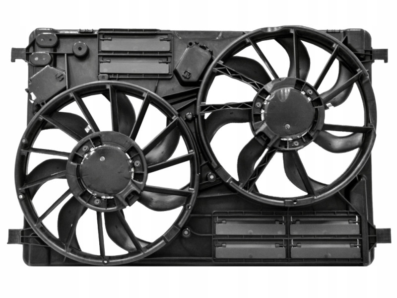 Дифузор з вентилятором Ford Kuga 13-20, Escape 13-20 (Тайвань) EJ7Z8C607C EJ7Z8C607B