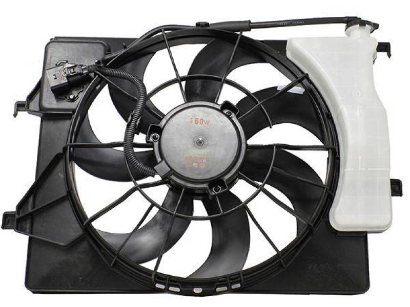 Дифузор з вентилятором Hyundai Accent 5 18-23, Kia Rio 17-20 (Китай) 25380H8050