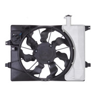 Дифузор з вентилятором Hyundai Elantra MD 14-16, Kia Cerato 13-16 (Китай) 253803X500