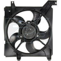 Дифузор з вентилятором Hyundai Getz 02-11, Elantra XD (Китай) 252312D000