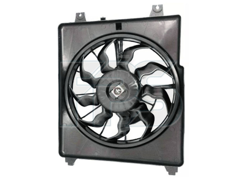 Дифузор з вентилятором Hyundai H-1 08-18 (Тайвань) лопатей 9