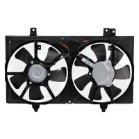 Дифузор з вентилятором Nissan Almera Classic 06-13 (Тайвань)