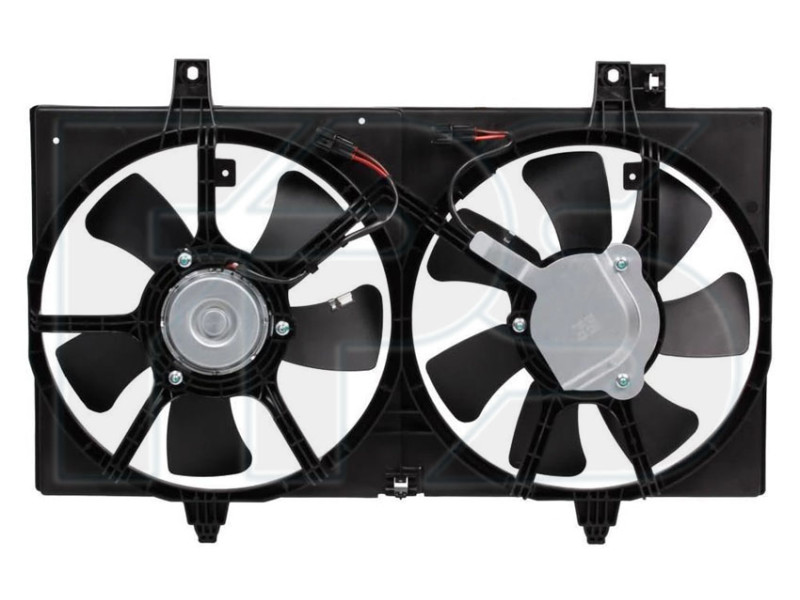 Дифузор з вентилятором Nissan Almera Classic 06-13 (Тайвань)