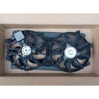 Дифузор з вентилятором Nissan Leaf 11-17 (Тайвань)