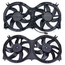 Дифузор з вентилятором Nissan Pathfinder R52 13-21, Infiniti JX / QX60 12-21 (Тайвань)