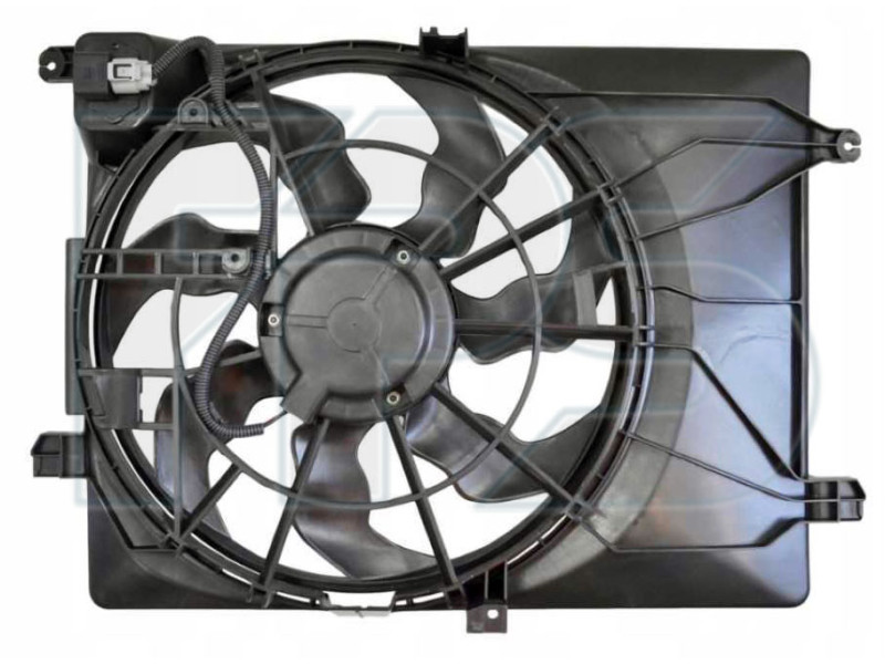 Дифузор з вентилятором Hyundai Tucson/Kia Sportage 15-20 FPS 25380D3600