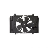 Дифузор з вентилятором радіатора Nissan Tiida 05-12 (Тайвань) 21481EF80A