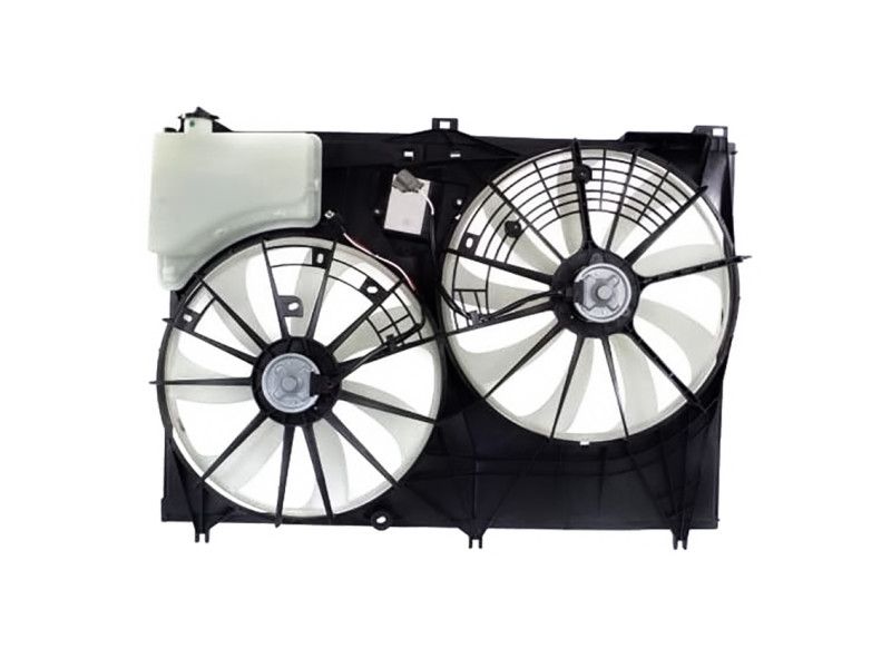 Дифузор з вентилятором радіатора Toyota Highlander 13-19 (Тайвань) 163610P210