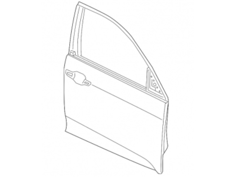 Двері передні праві Honda Civic 11 2021- Китай 67010T20A00ZZ