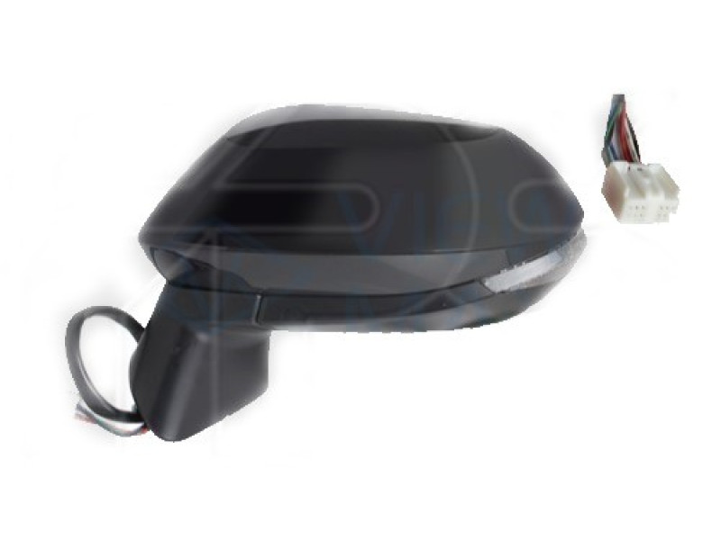 Дзеркало ліве Toyota Corolla E21 19- Європа (Китай) ел. рег., обігрів, ел. склад.