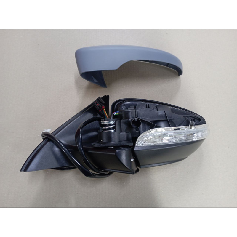 Дзеркало ліве VW Jetta 6 2011-2018 з електрорегулюванням, обігрівом та покажчиком Китай 5C7857507B