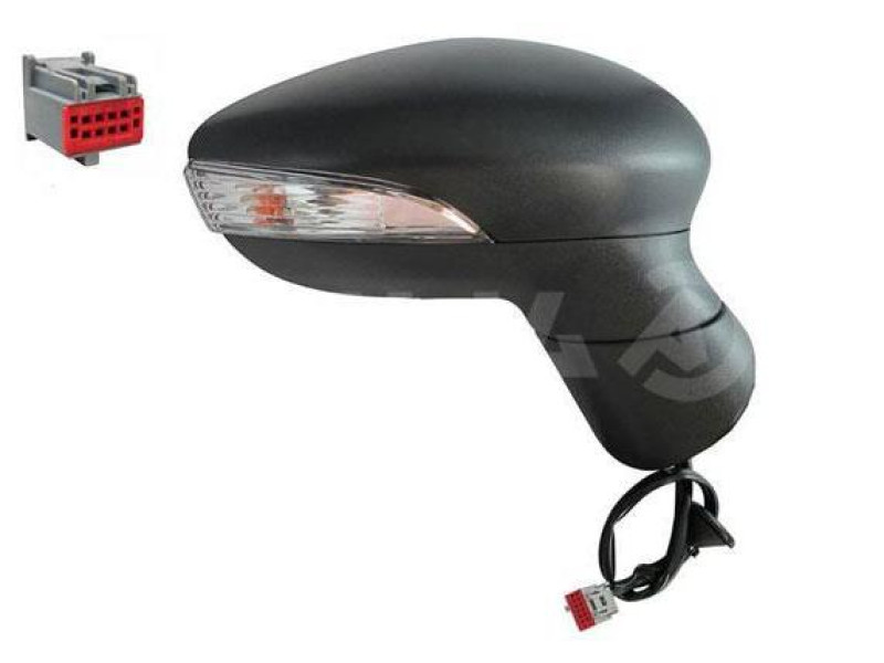 Дзеркало праве Ford Fiesta 09-17 (FPS) 8PIN, електроскладання