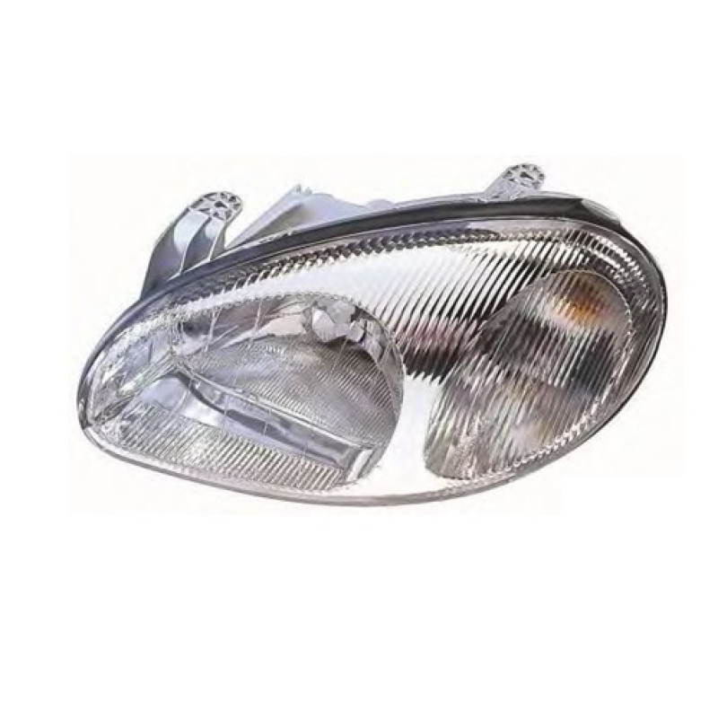 Передня ліва фара Daewoo Lanos, Sens 98-18 (Китай): електрокоректор, сірий корпус 96304610