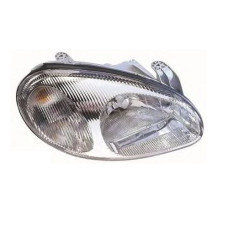 Фара передня права Daewoo Lanos, Sens 98-18 (Китай) ел. коректор, сірий корпус 96304611