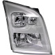 Фара права Ford Transit 06-13 ел.рег. хром DEPO 1504680