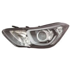 Фара ліва Hyundai Elantra MD 14-16 (DEPO) LED, линзованная 921013X420