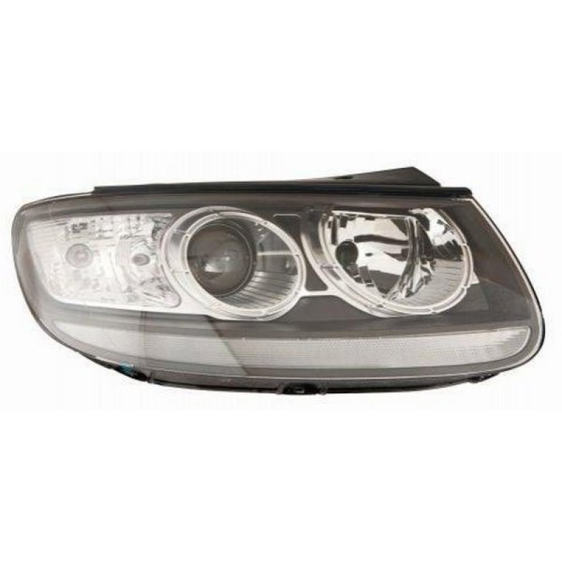 Фара передня права Hyundai Santa Fe CM 09-12 (Depo) мех. / ел. рег. 921022B020