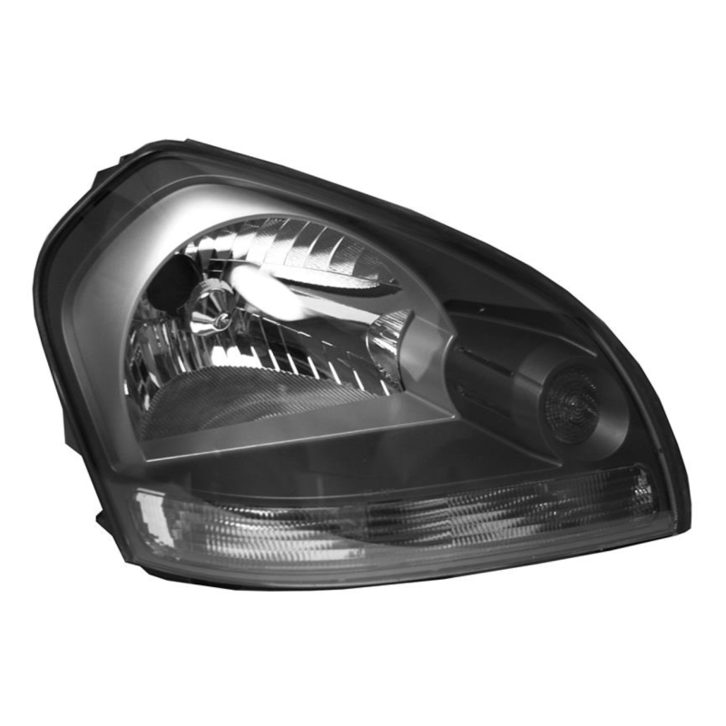 Фара права Hyundai Tucson 03-13 електрична чорна (DEPO) 921042E020