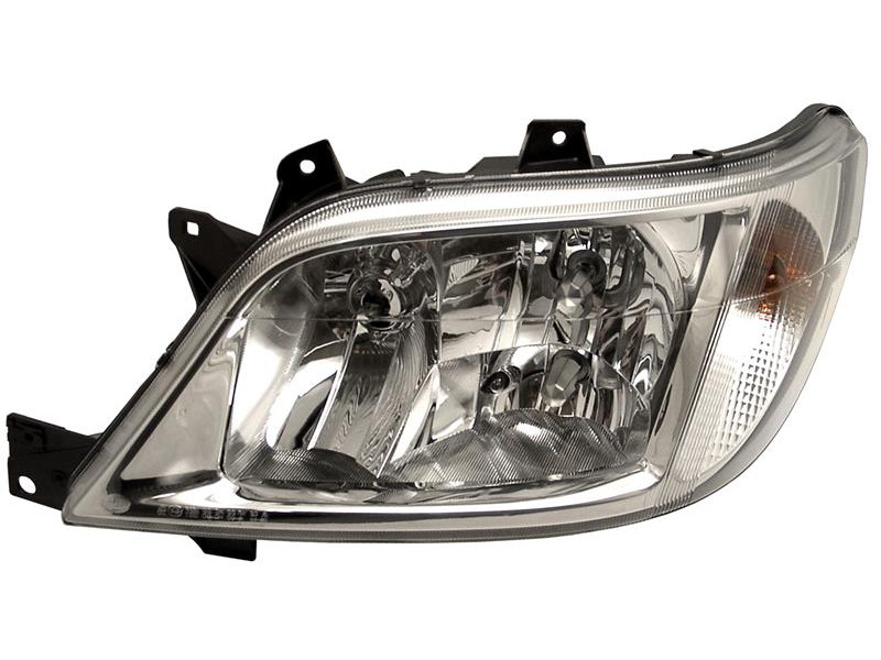 Фара передня ліва Mercedes Sprinter W903 02-06 (TYC) під 3 лампи, електрична 9018202661