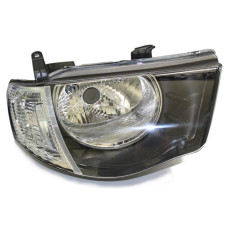 Фара Mitsubishi L200 05-15 права, білий поворот (DEPO) електрична 8301B472