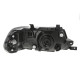 Фара передня ліва Mitsubishi Pajero Sport 2000-2008 (DEPO) мех/ел. кор., рамка грунт. 8301A311HA