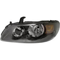 Фара передня ліва Nissan Almera N16 02-06 ел. кор, чорна (Depo) 26010BN704