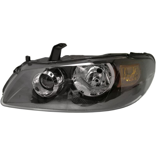 Фара передня ліва Nissan Almera N16 2002-2006 ел. кор, чорна DEPO 26010BN704