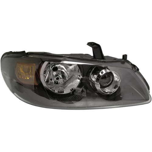Фара передня права Nissan Almera N16 2002-2006 ел. кор, чорна DEPO 26010BN704