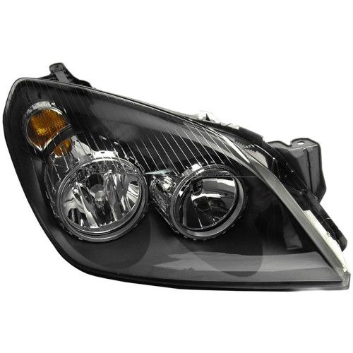 Фара Opel Astra H 2003-2014 права черн.рамка TYC 93190387