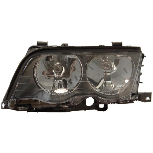 Фара передня ліва BMW 3 E46 98-01 4дв. черн. рамка DEPO 63126902745