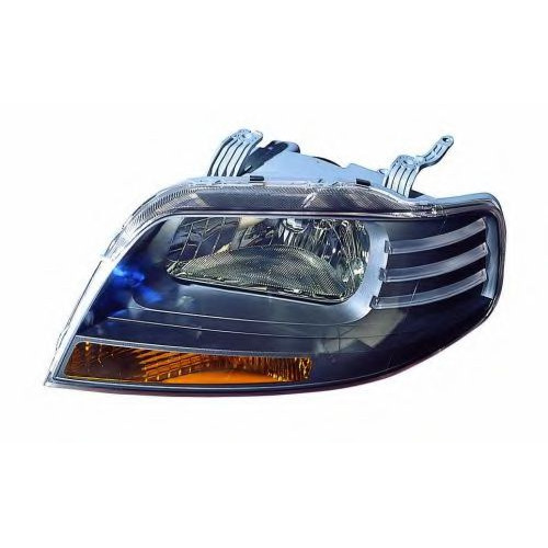 Фара передня ліва Chevrolet Aveo T200 11.05-06 TYC електрична, темний відбивач 96802653