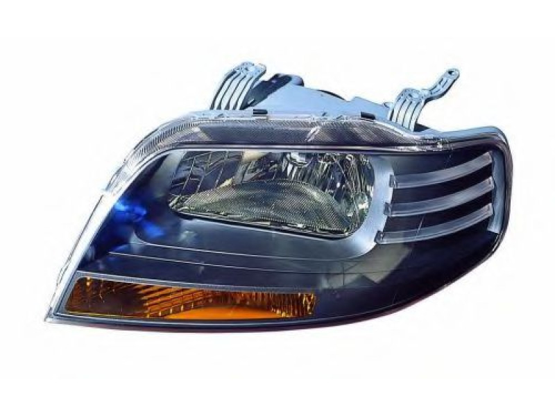 Фара передня ліва Chevrolet Aveo T200 11.05-06 (TYC) електрична, темний відбивач 96802653