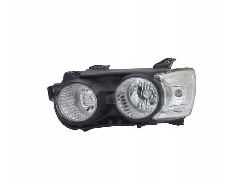 Фара передня ліва Chevrolet Aveo T300 12-16 (Китай) чорні окуляри 96831061