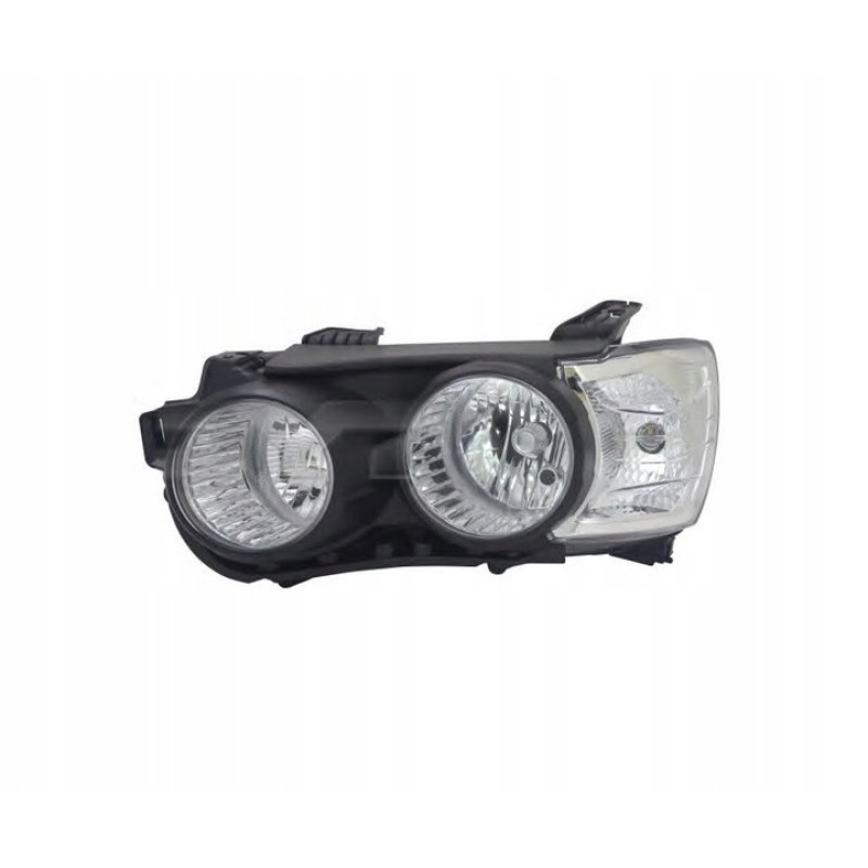 Фара передня ліва Chevrolet Aveo T300 12-16 (Китай) чорні окуляри 96831061
