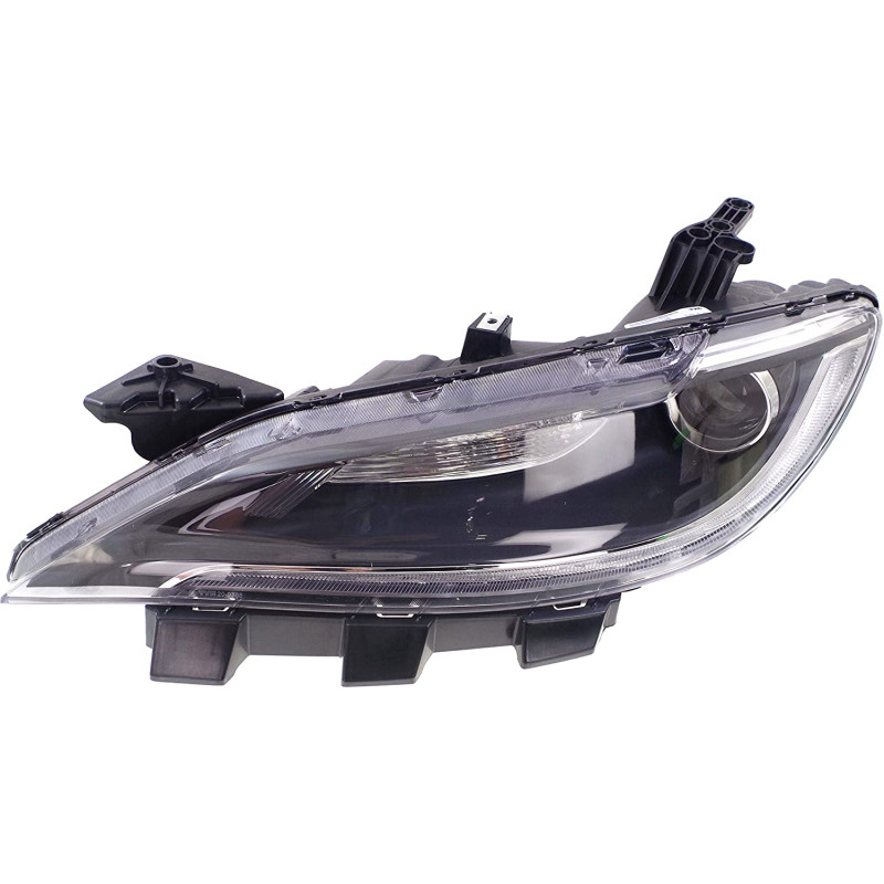 Фара передня ліва Chrysler 200 14-17 (TYC) хром вставка LED 68284782AA