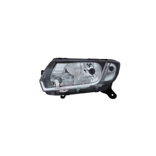 Фара передня ліва Dacia Logan / Sandero 2013-2017 DEPO механічна, під одну лампу 260601236R