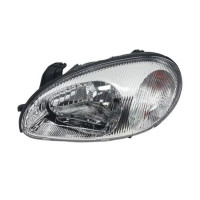 Передня фара ліва Daewoo Lanos, Sens 98-17 електрична чорний корпус FPS