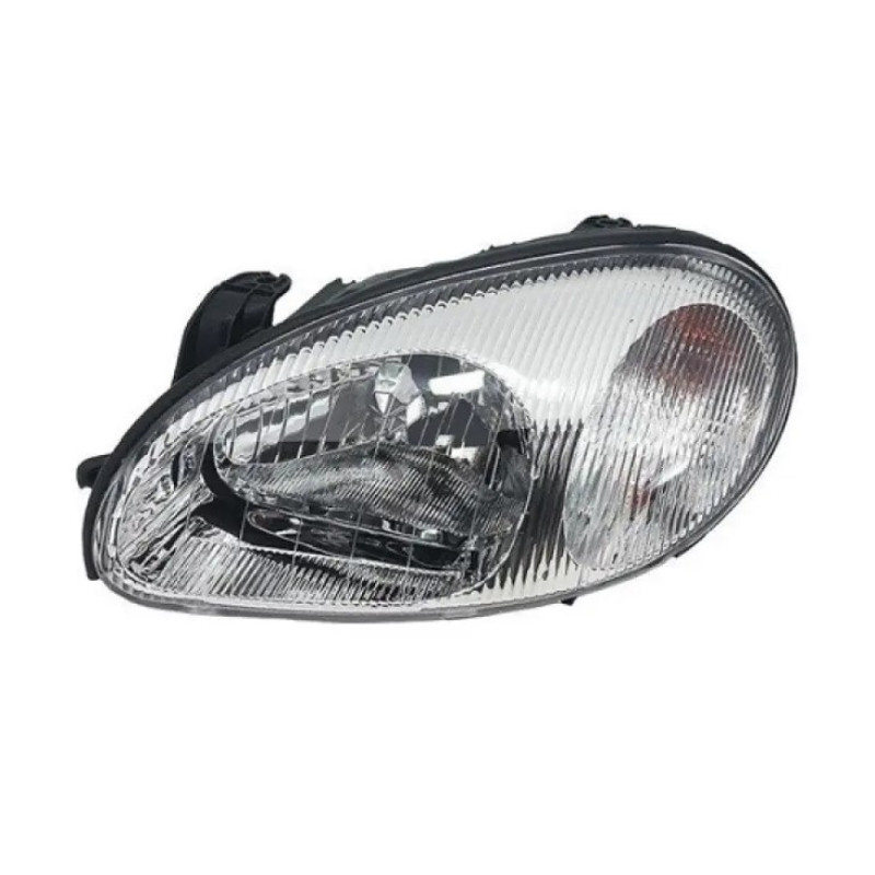 Фара передня ліва Daewoo Lanos, Sens 98-17 (Китай) електрична, чорний корпус 96304610