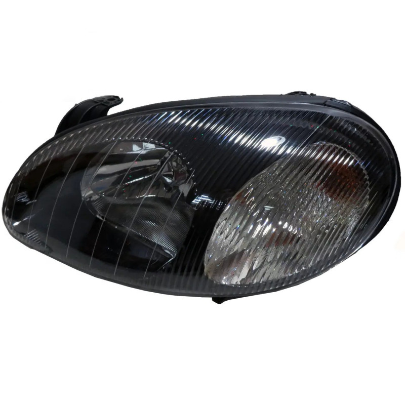 Фара передня ліва Daewoo Lanos, Sens 98-18 (Китай) ел. коректор, чорна