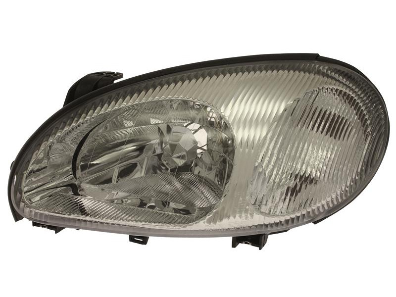 Фара передня ліва Daewoo Lanos/Sens 98-18 TYC ел. коректор, чорний корпус 96304610