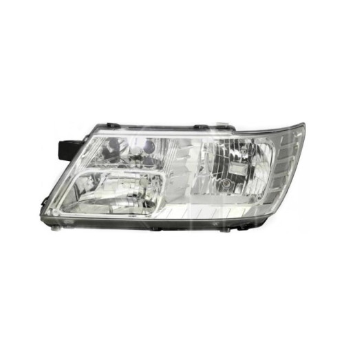 Фара передня ліва Dodge Journey 08-20, Fiat Freemont 11-20 TYC біла вставка, механічна, світла 