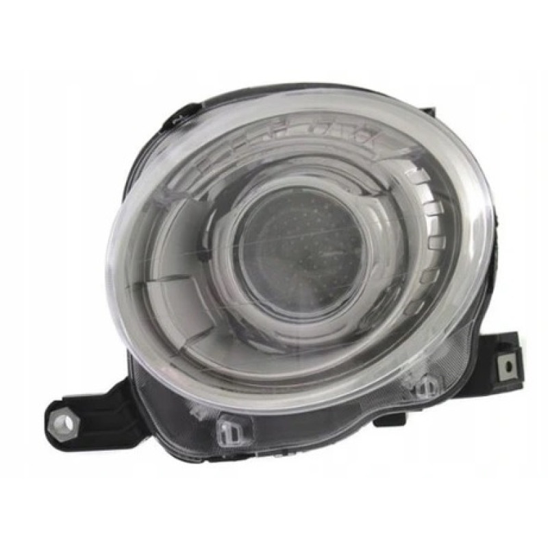 Фара передня ліва Fiat 500 07-15 (TYC) мех., з лінзою 5182429AD